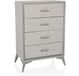 hjh LIVING Commode SKUFFY 64 x 35 x 90 cm 4 laden grijs