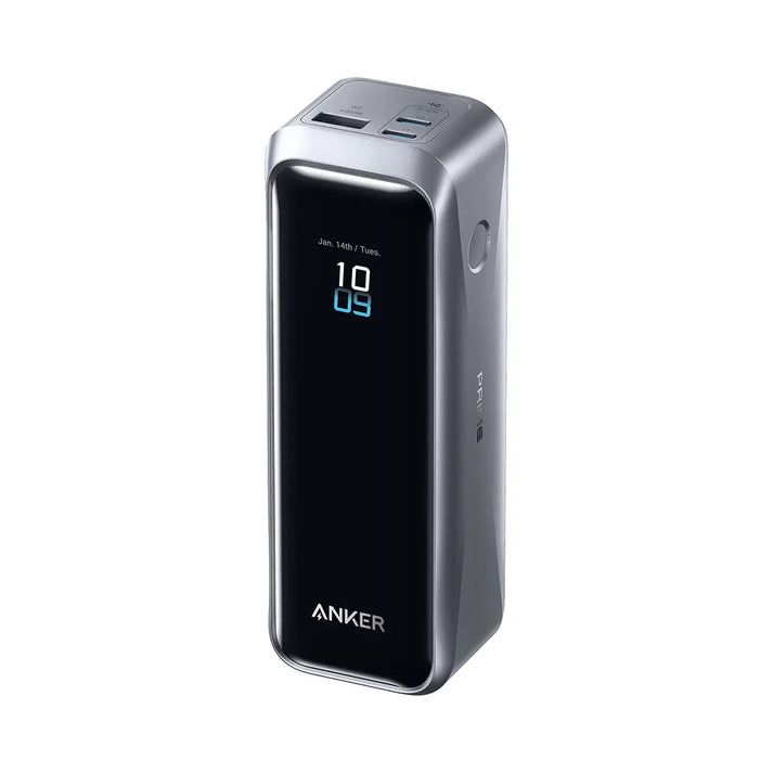 Anker Prime Power Bank 20100mAh - 220W - 3 Poorten - Zwart