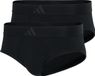 Adidas Sportswear - Active Flex Cotton 3 Stripes - Slips - Heren Onderbroek - Zwart