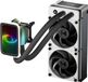 HYTE Thicc Q60 - Vloeistof-koelsysteem processor - 240 mm radiator - zwart