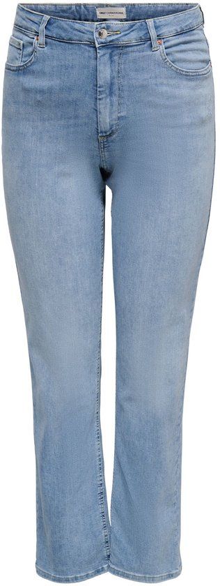 ONLY CARMAKOMA Meisjes Jeans W50 X L34 Light Blue Denim