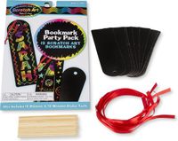 Melissa & Doug Bookmark Scratch Art Party Pack