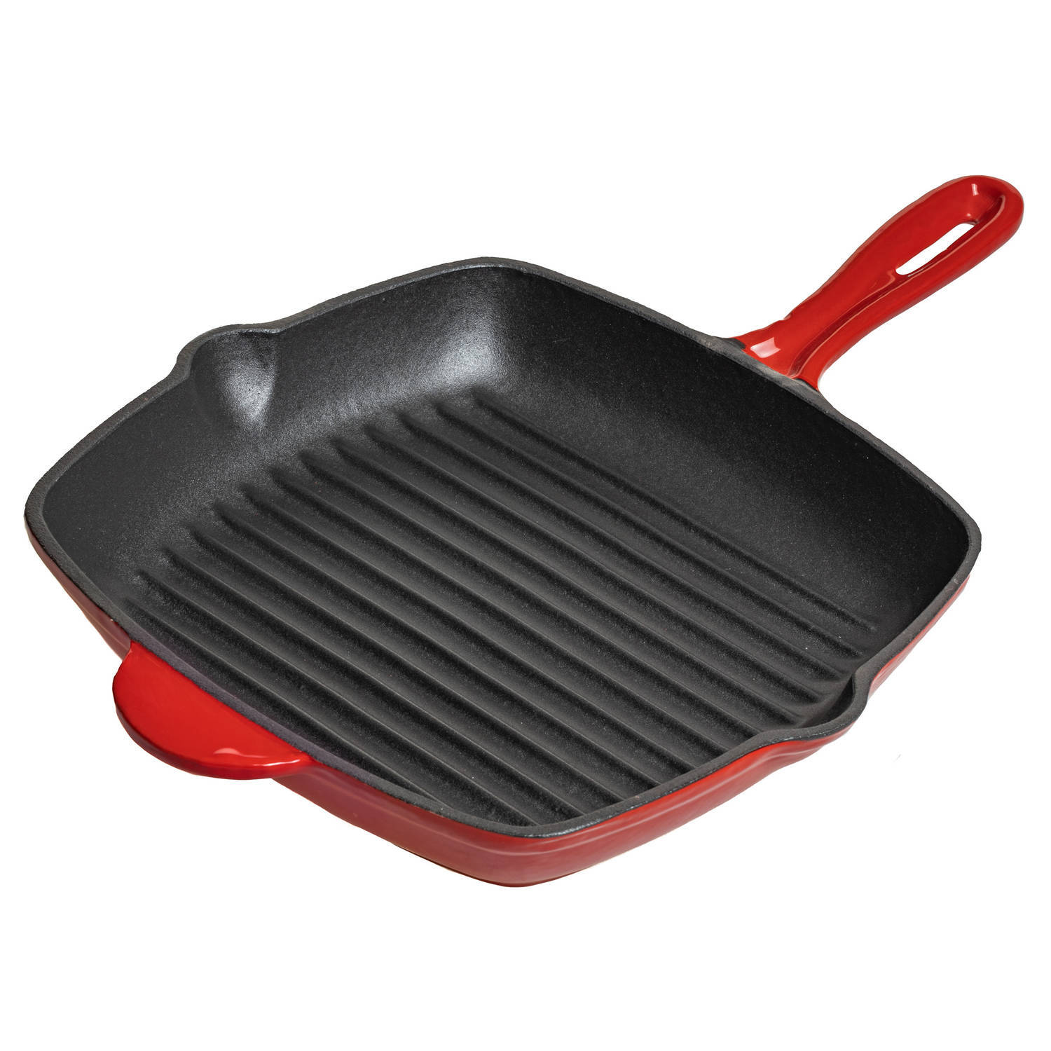 Jay Hill Grillpan Gietijzer Rood 27 x 27 cm