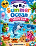 Little Ocean Adventures My Big Summer Ocean Coloring Book