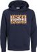JACK&JONES JJCOLTON SWEAT HOOD Pull homme - Sky Captain