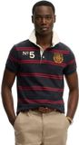 Superdry Double Emblem Rugby Korte Mouw Poloshirt Blauw 3XL Man
