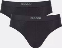 sloggi men EVER Ease Brief 2P Heren Onderbroek - Zwart -