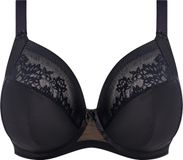 Elomi NERINA Dames Beha - Plunge Bra - BLACK - Maat 95K