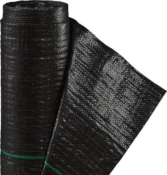 Worteldoek - 1 x 5 meter - 100 g/m² - Zwart