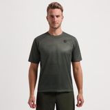Rogelli Core Mountainbike Shirt Hommes - Maillot de cyclisme - Manches courtes - Vert - ADVNTR - Taille M