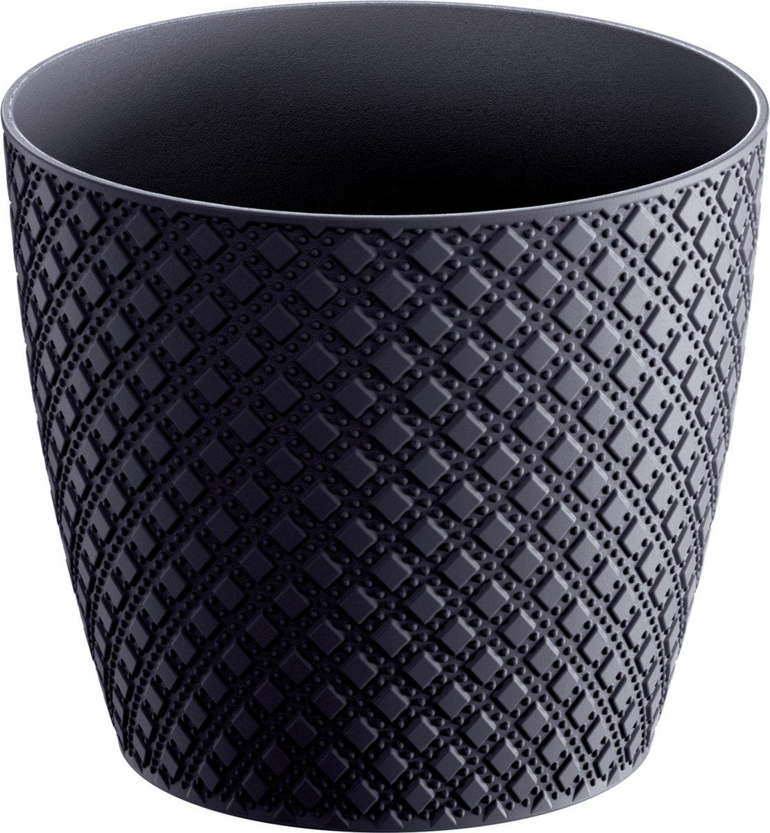 Prosperplast Orient plantenpot - Ø 26 cm - Antraciet