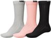 Globe Refuse Crew Socks 3 Pairs Black, Grey, Pink EU 39-43 Men