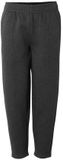 Urban Classics Fluffy Pintuck Kinder joggingbroek Grijs 110/116
