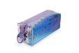 Pigna, Etui met ritssluiting, paars met iriserend effect, verpakking van 1 stuks