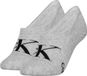 Calvin Klein Jeans Chaussettes basses Femme 2-Pack Monogram Gris