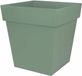 EDA Bloempot Tuscany Groen Plastic Vierkant 50 cm
