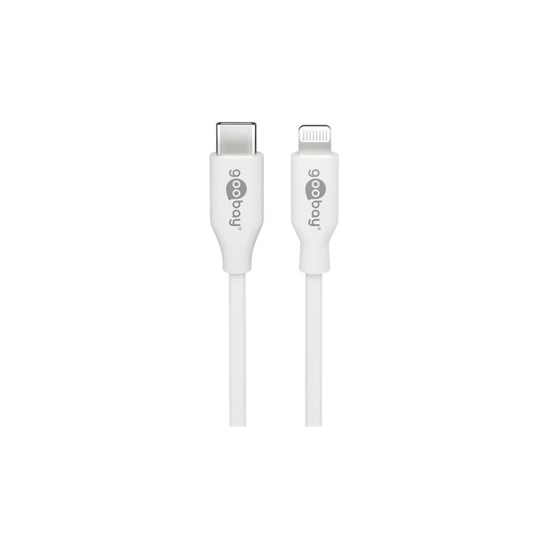 Goobay Lightning to USB-C Cable - 1m - White