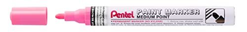 Pentel MMP10 Paint Marker Permanente Ontluchting Marker 4,5 mm, Roze, 6 stuks