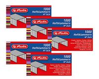 herlitz Nietjes No.24/6 verzinkt 2x1.000 stuks, 4 blisterkaarten, 8760522