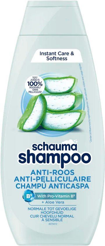 Schauma Shampoo Anti-roos Normale tot Gevoelige Hoofdhuid 400ML