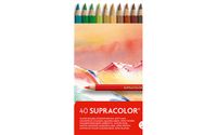 Caran d'Ache Supracolor Soft - 40 Aquarelpotloden - Assorti