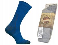 Comodo Merino Wool Trekkingsokken - Blauw - Maat 43-46