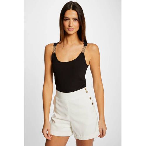 Morgan Ribbed Top - Black