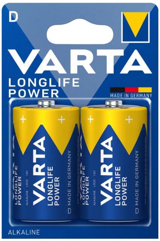 Varta Longlife Power D Blister 2