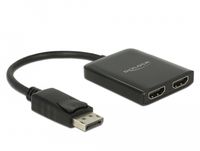 Delock 87769 répartiteur vidéo DisplayPort 2x HDMI