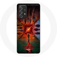 Maniacase Hoesje voor Samsung Galaxy A33 5G Stranger Things Seizoen 4 New Theory Crew Poster