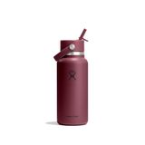 Hydro Flask 32 Oz Wide Flex Straw Cap Drinkfles Rood