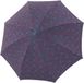 Doppler Manufaktur Cottage Elegance Stokparaplu 91 cm - 106cm Diameter - blauw gemustert