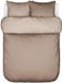 Marc O'Polo Erla Dekbedovertrek Earth taupe - Lits-Jumeaux XL – 260x200/220 cm