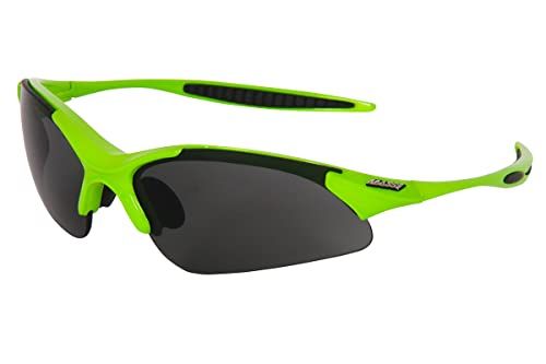 Massi Wind - fiets-zonnebril, uniseks, kleur: neongroen