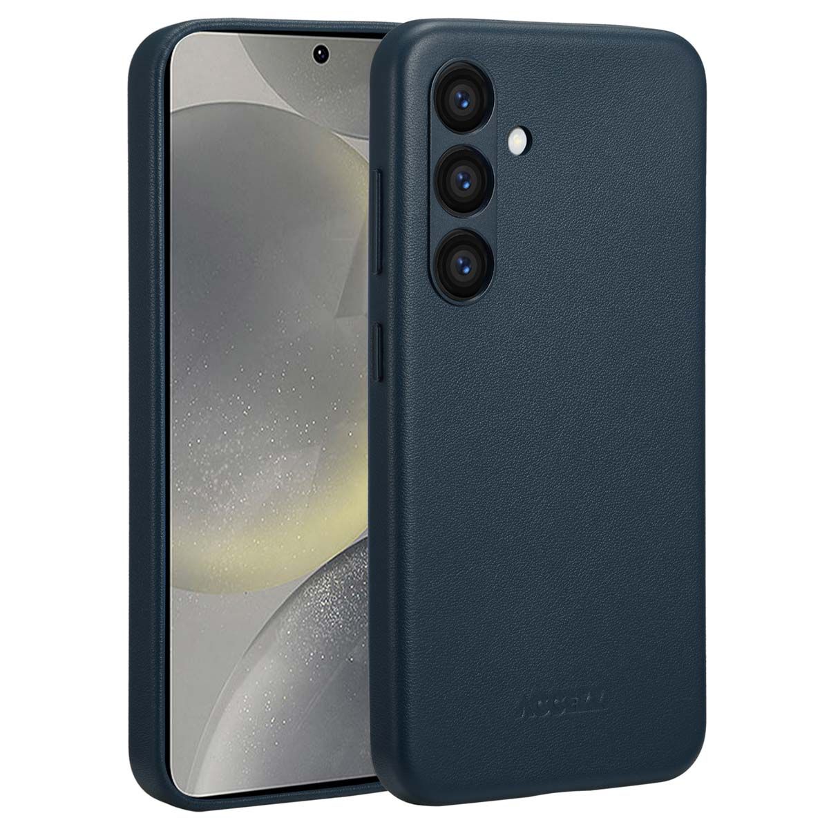 Accezz MagSafe Leather Backcover - Samsung Galaxy S24 - Nightfall Blue