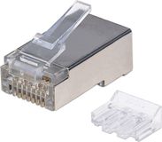 Intellinet Cat6A modulaire RJ45-stekkers – STP – 3-voudige klem – 90 stuks