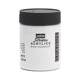 Pébéo - Acryl Fine Studio acryl - witte acrylverf - wit acryl - titanium wit 500 ml