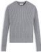Tommy Hilfiger Dames Gebreide Trui Lange Mouw Katoen Donkergrijs L