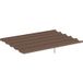 Toile de toit rétractable pour pergola tonnelle 4x3 m - Bâche uniquement 350x260 cm couleur café