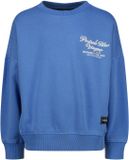 Vingino Nocca Jongens Sweater Katoen Blauw Maat 140