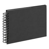 walther design fotoalbum zwart 17 x 23 cm kunstleer 6SK1723C20B