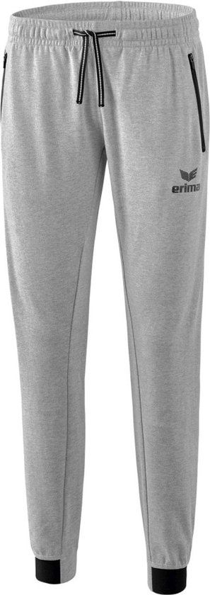 Erima Essential Sweatbroek Dames - Licht Grijs Melange - Maat 46