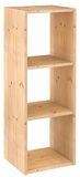 Astigarraga Kit Line Modulair rek, 3 dobbelstenen, massief grenenhout, 105,4 x 36,2 x 33 cm
