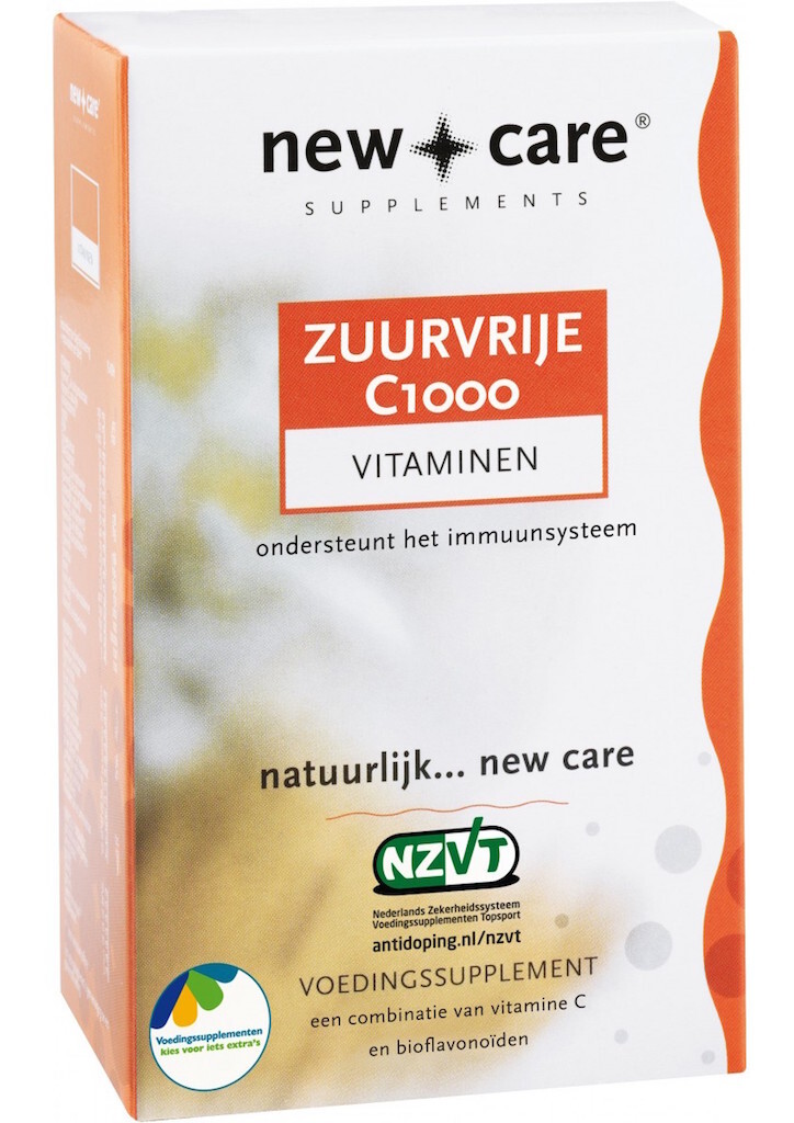 New Care Zuurvrije C1000 Tabletten 60st