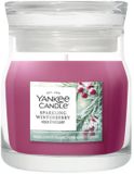 Yankee Candle Sparkling Winterberry Petit pot Bougie parfumée