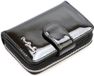 Pierre Cardin Portefeuille femme cuir noir rabat