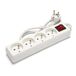 Velamp MULTIP-FR-I-4 stekkerdoos, 4 stopcontacten, 10/16 A, met schakelaar, 3G1 mm2