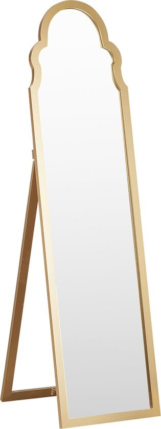 Beliani chatillon - staande spiegel-goud-mdf