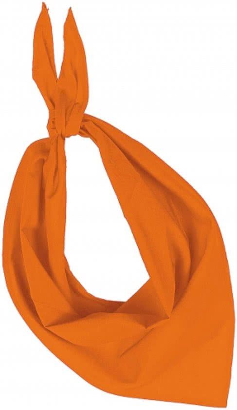 Kariban Voordelige bandana oranje