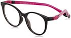 GAFAS Nanovista GLITCH 3.0 zonnebril voor kinderen, uniseks, zwart kristal/frambooesa, 52